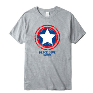 Captain America Shield  T Shirt