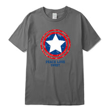 Load image into Gallery viewer, Captain America Shield  T Shirt