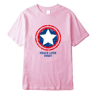 Captain America Shield  T Shirt