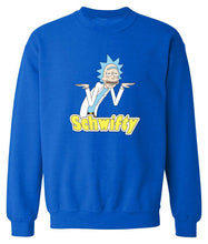 Load image into Gallery viewer, Rick And Morty Blue Sweatshirt