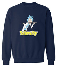 Load image into Gallery viewer, Rick And Morty Blue Sweatshirt