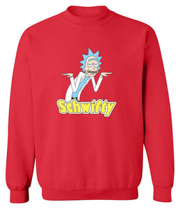 Rick And Morty Blue Sweatshirt