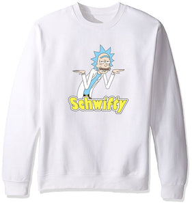 Rick And Morty Blue Sweatshirt